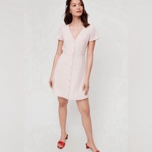 Wilfred Nazaire Dress in Light Pink